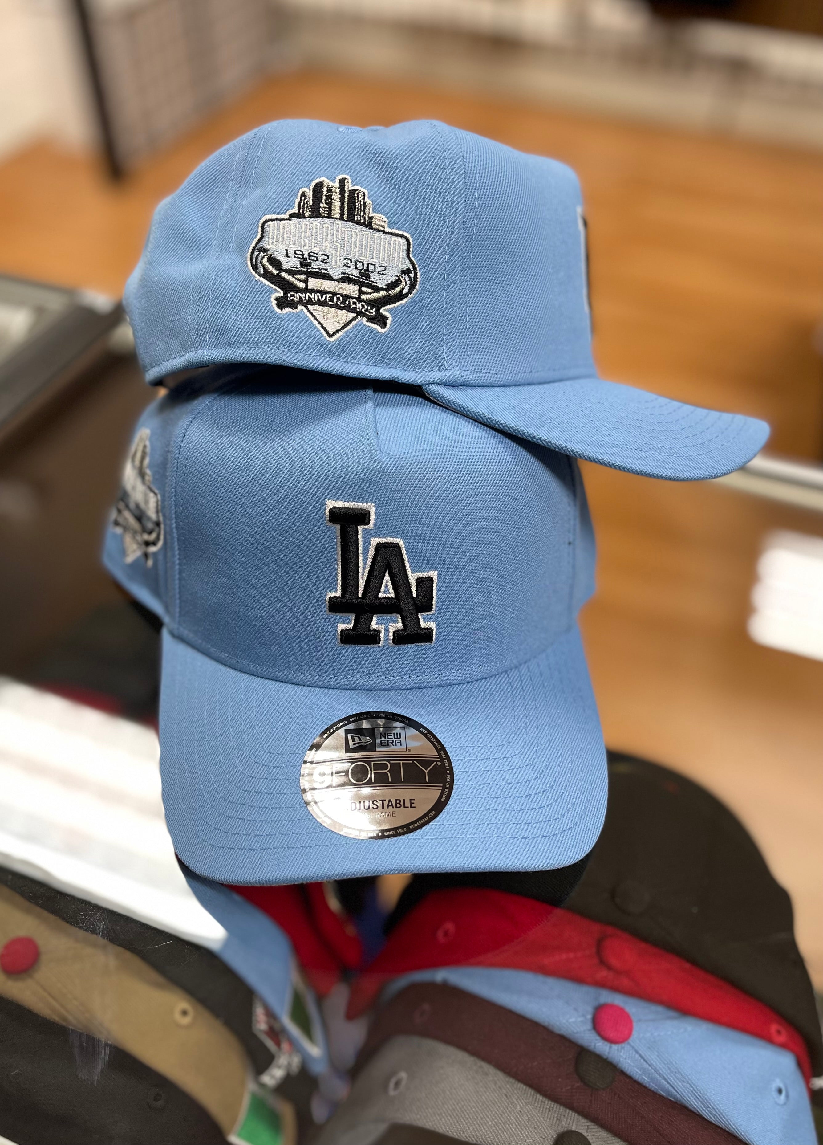 LA dodgers snapback baby blue