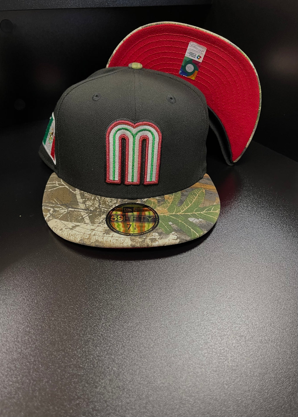 Mexico camo fitted hat