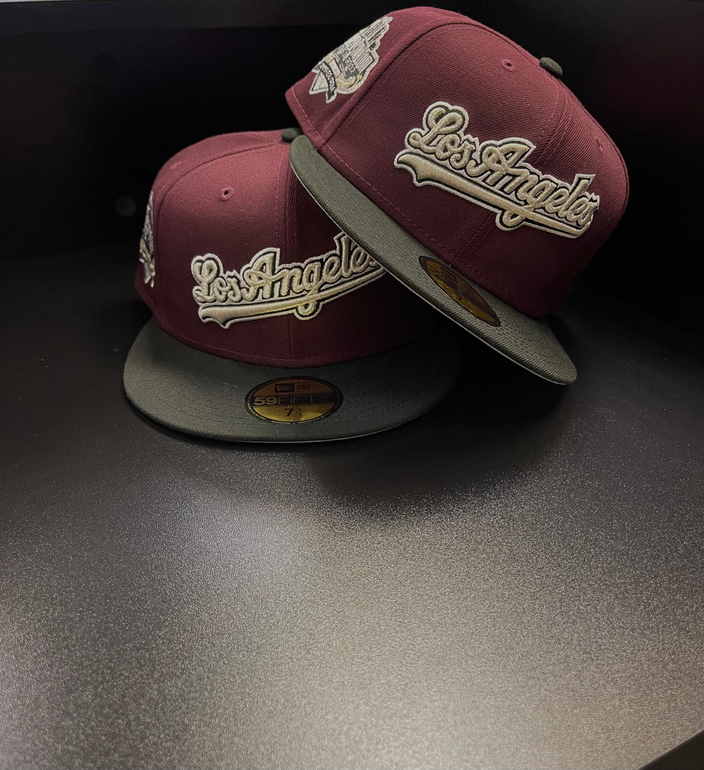 Los Angeles dodgers fitted w side patch