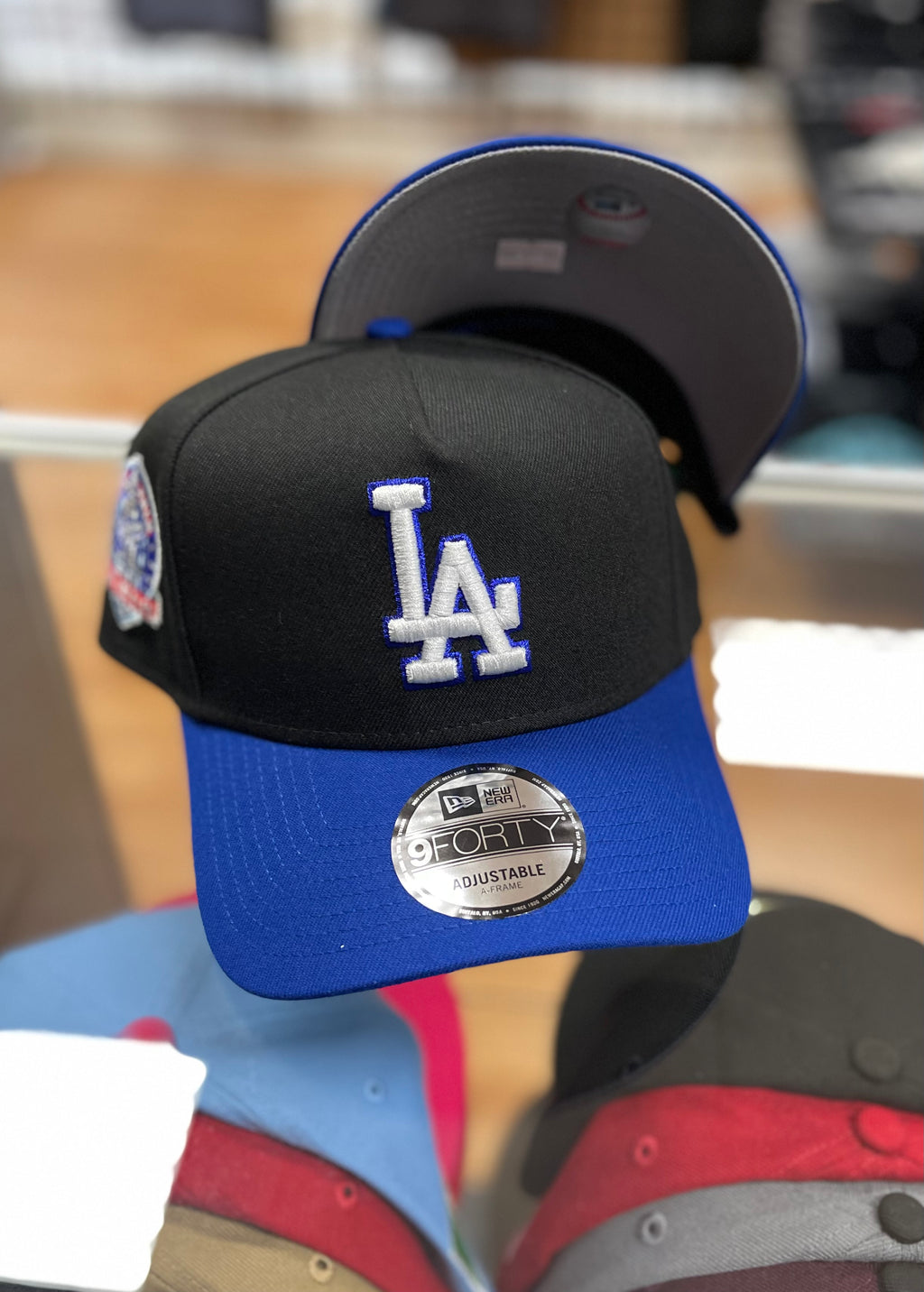 LA dodgers black/blue snapback