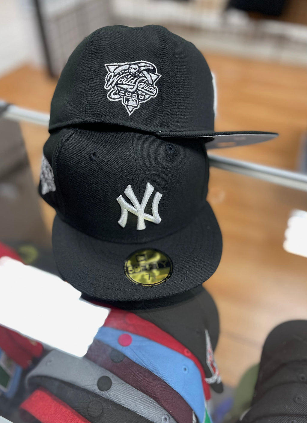 New york yankees hat w side patch