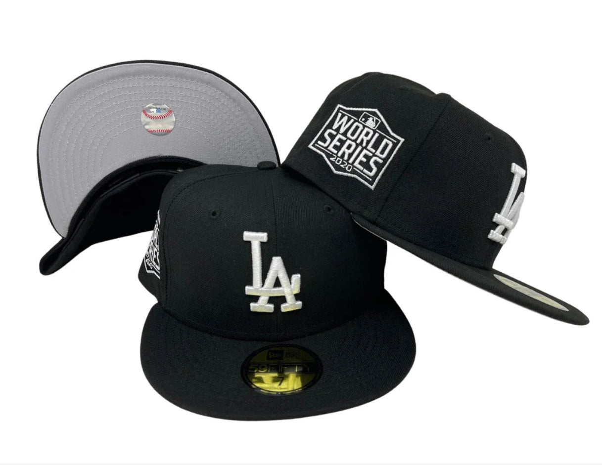 LA dodgers hat 2020 ws patch