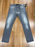 JC cement wash straight fit jeans