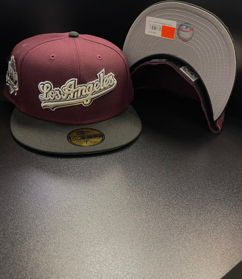 Los Angeles dodgers fitted w side patch