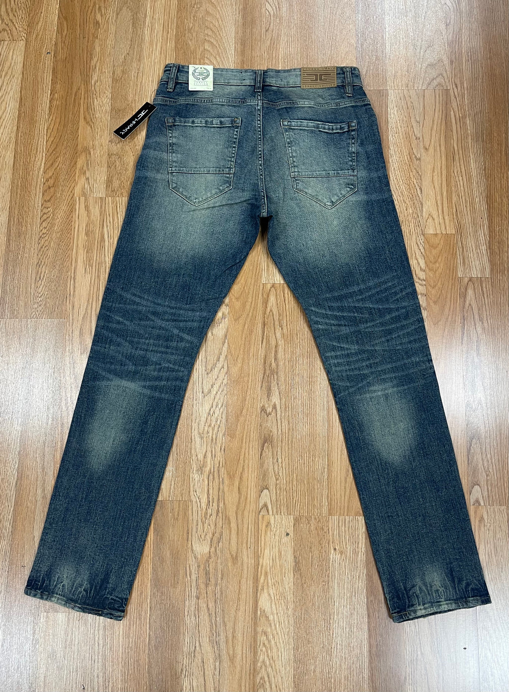 Jordan craig straight fit dark vintage jeans