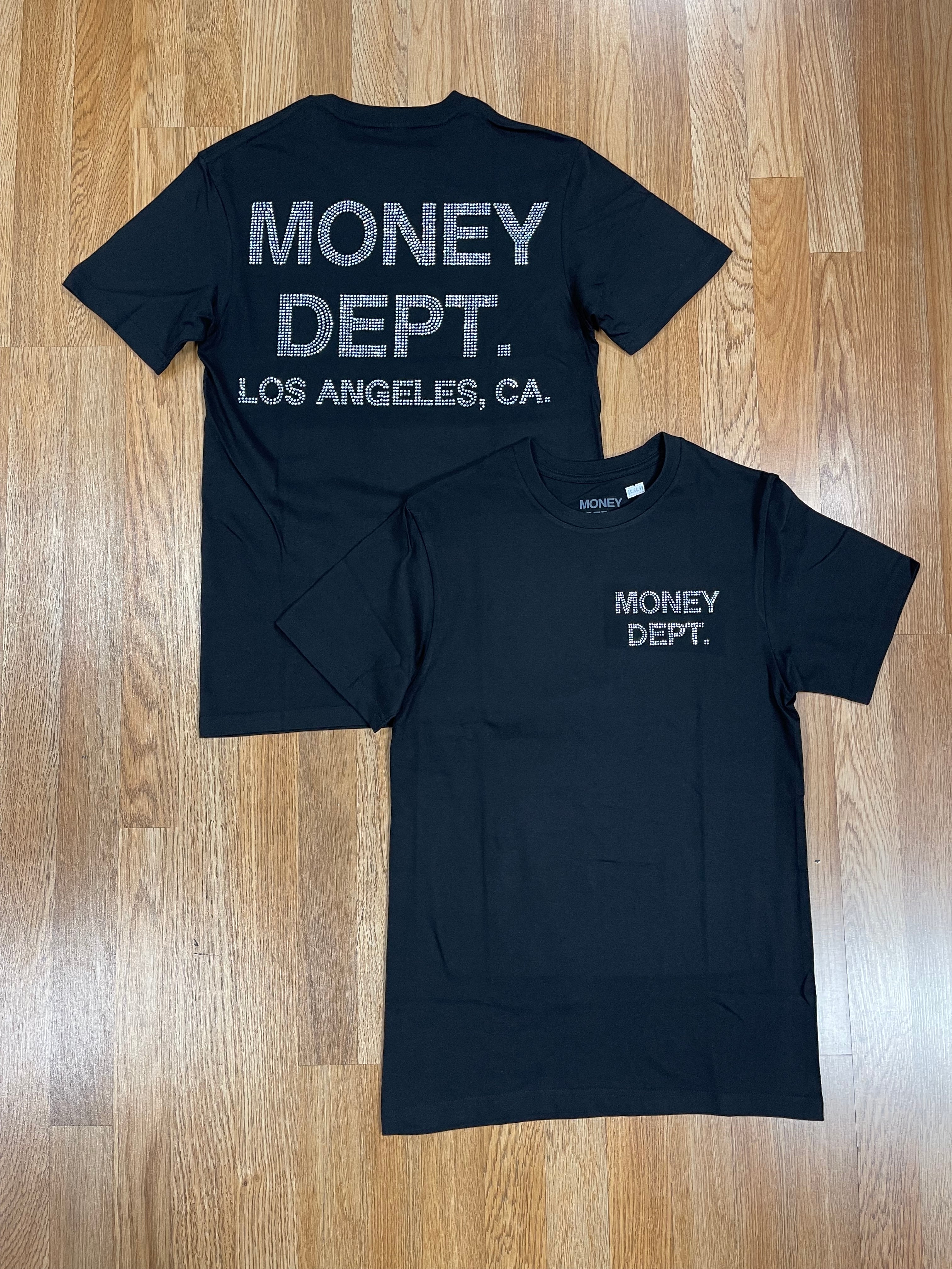 Money dept rhinestones