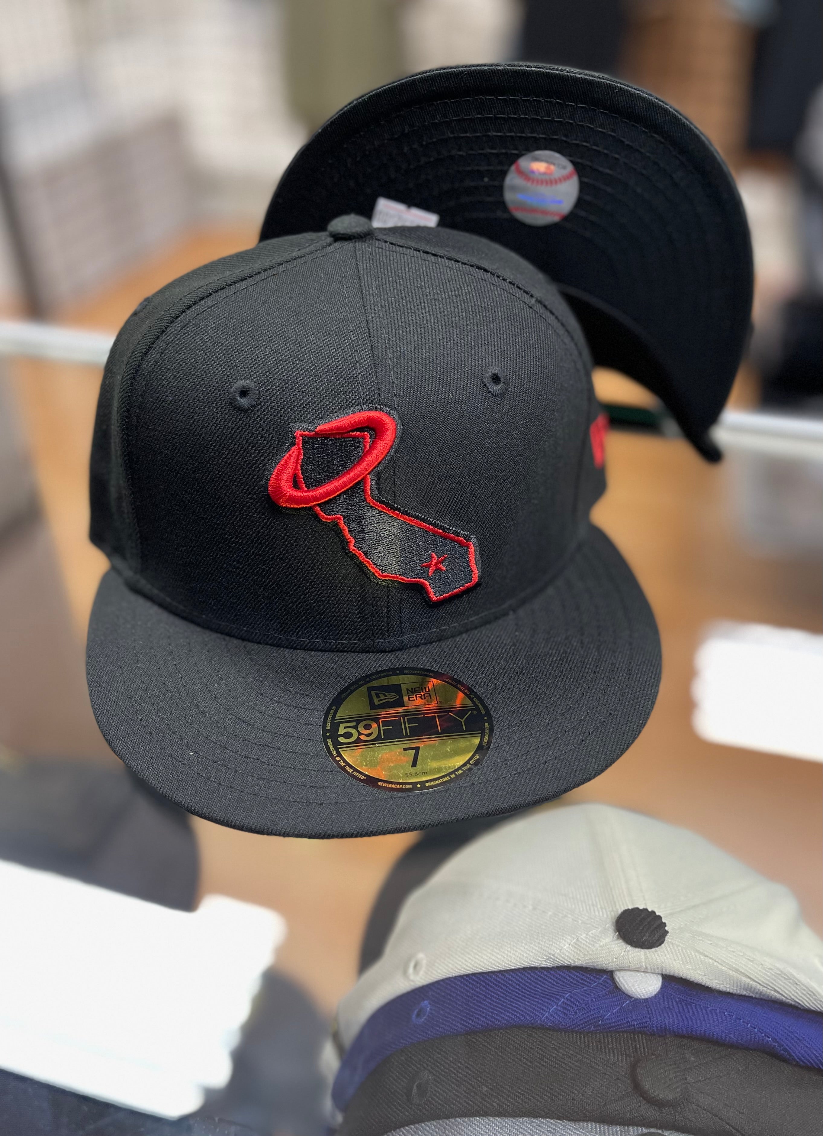Angels Cali logo fitted hat