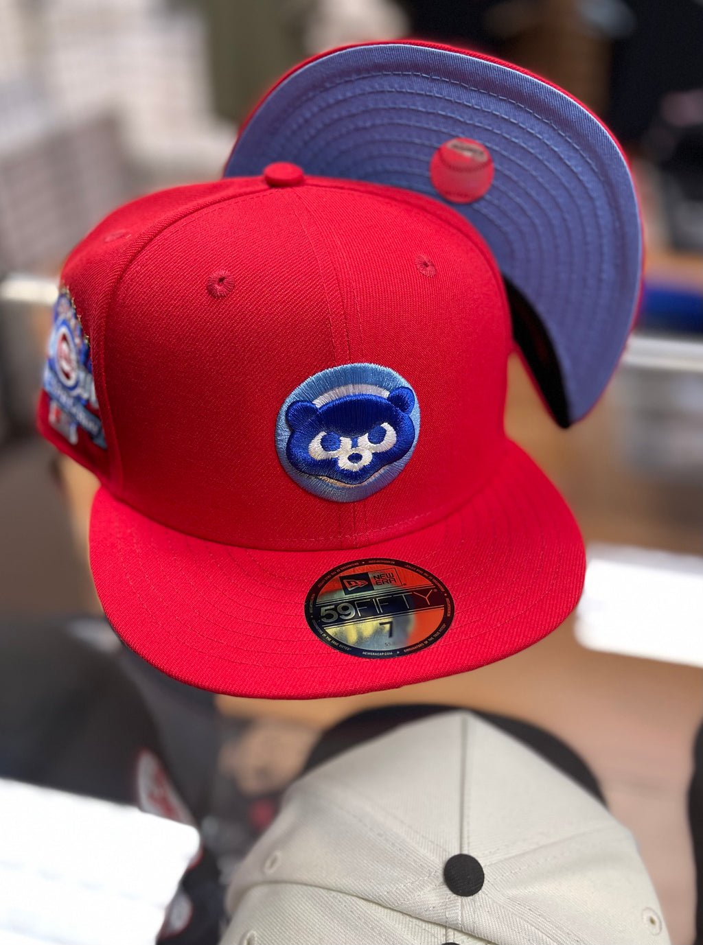 Chicago cubs hat w patch