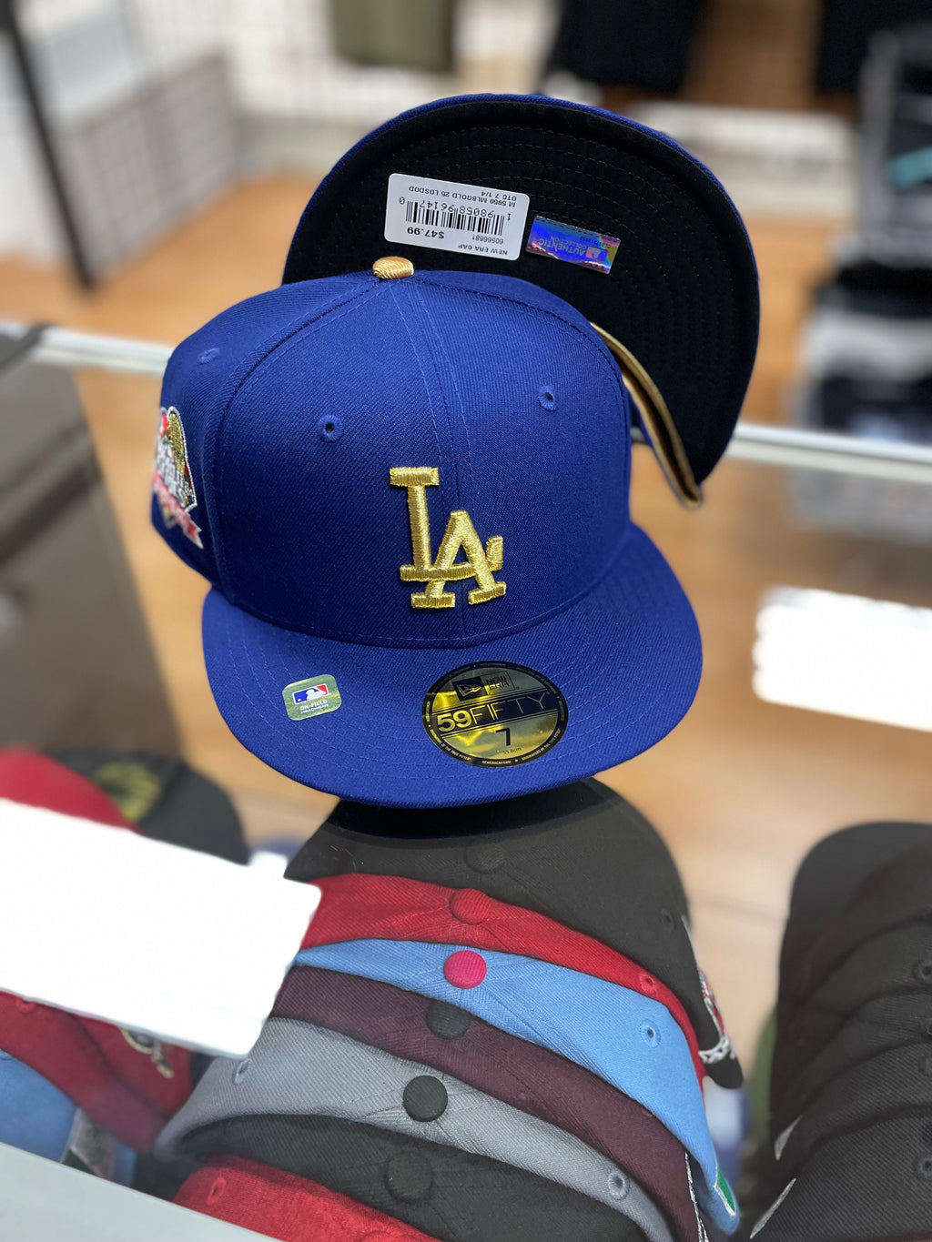 LA dodgers 2024 WS champions hat
