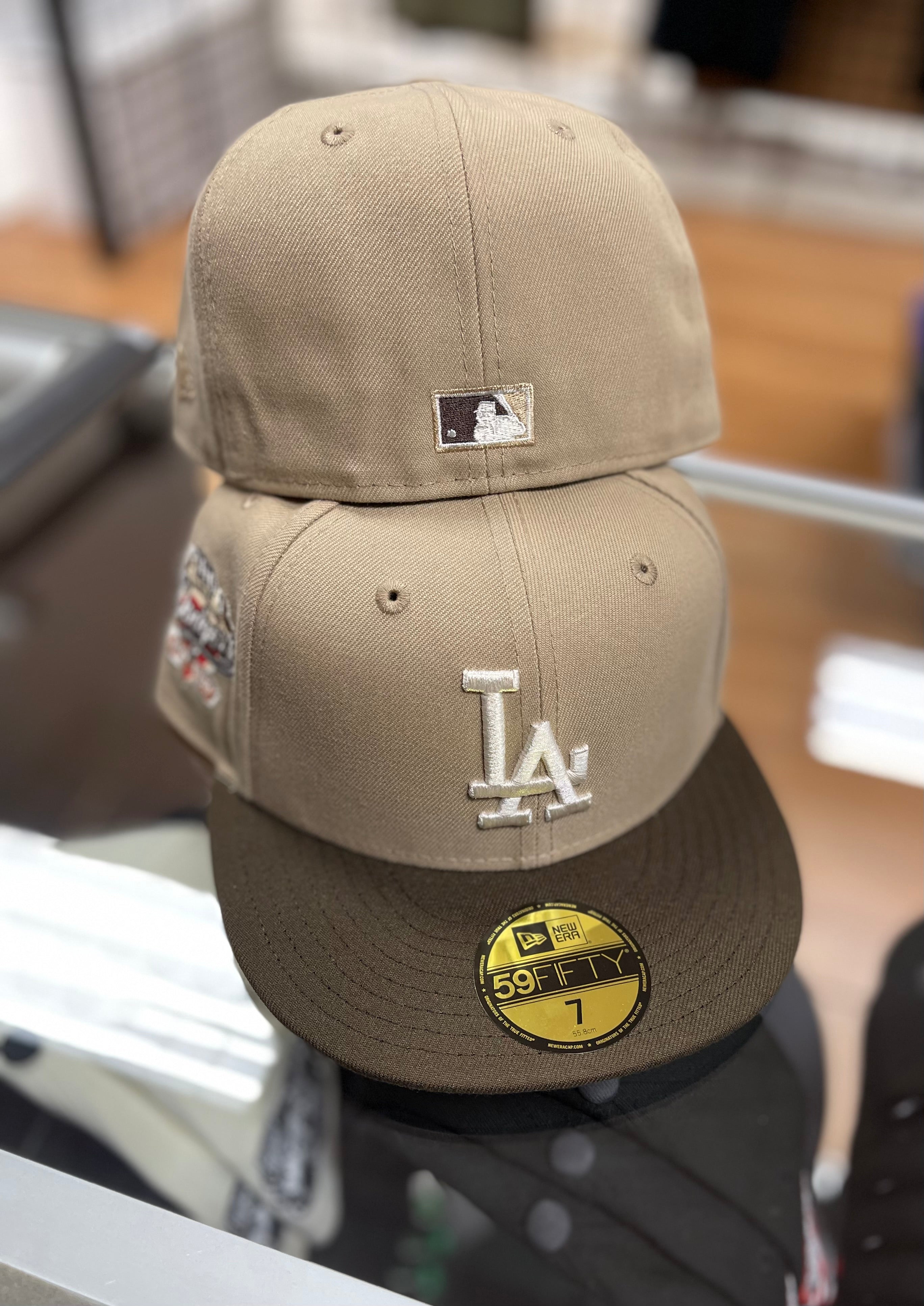 LA dodgers peanut butter color hat