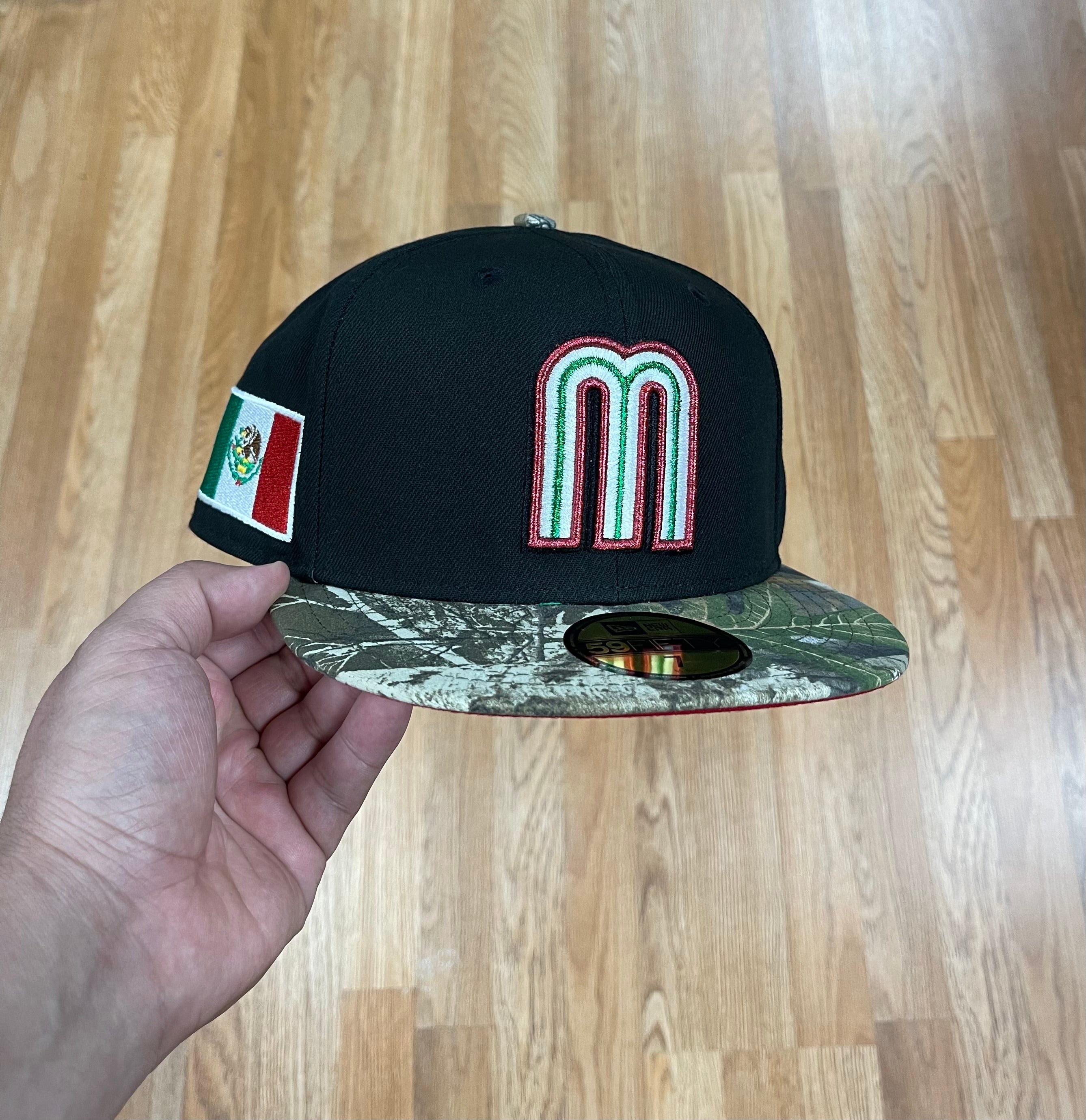 Mexico camo fitted hat