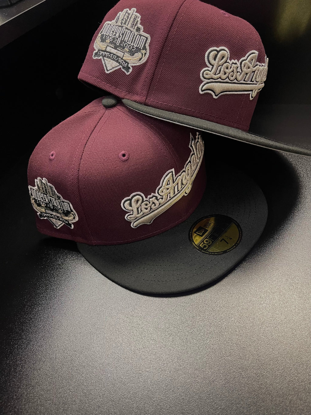 Los Angeles dodgers fitted w side patch