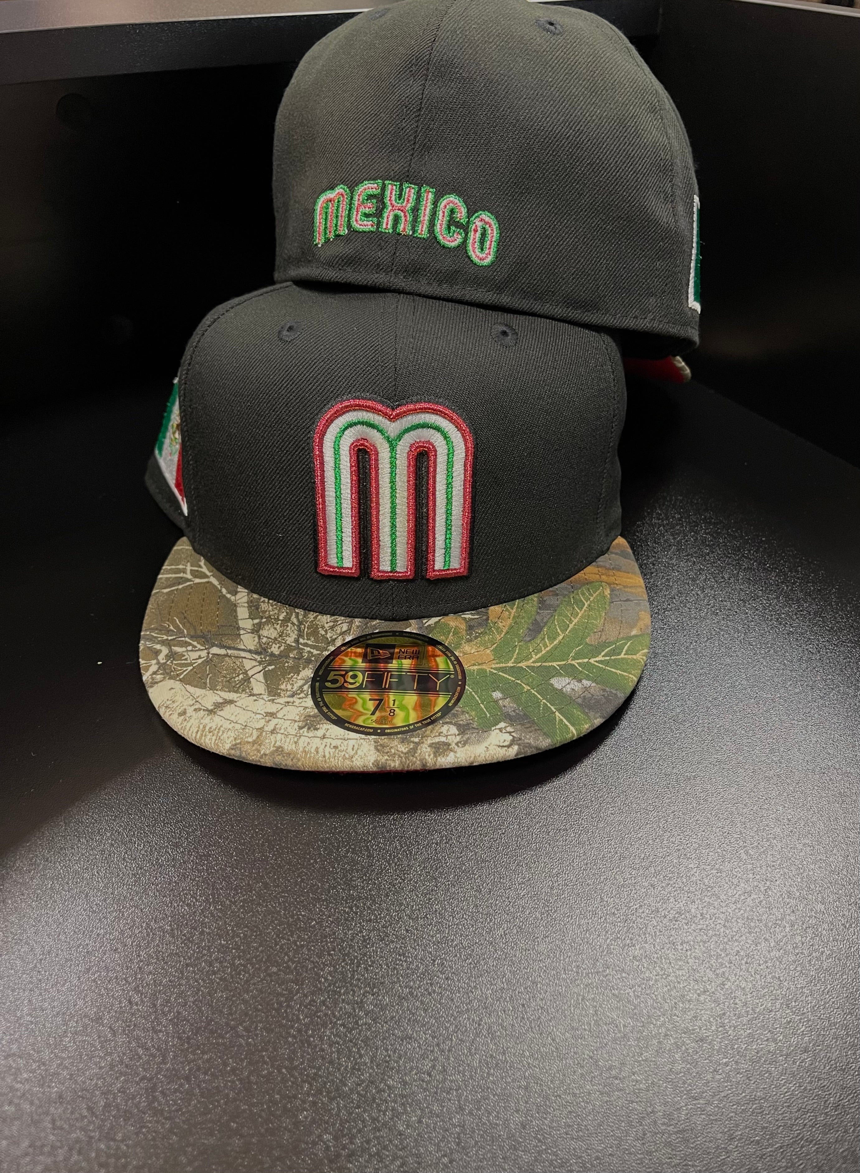 Mexico camo fitted hat