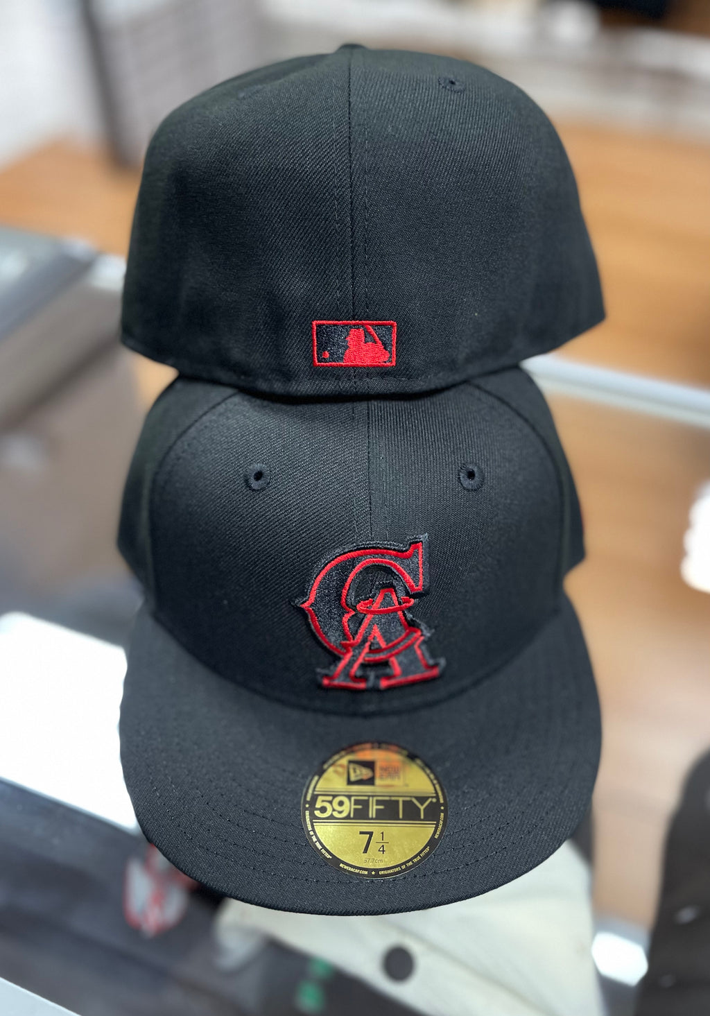 CA Angels blk/red