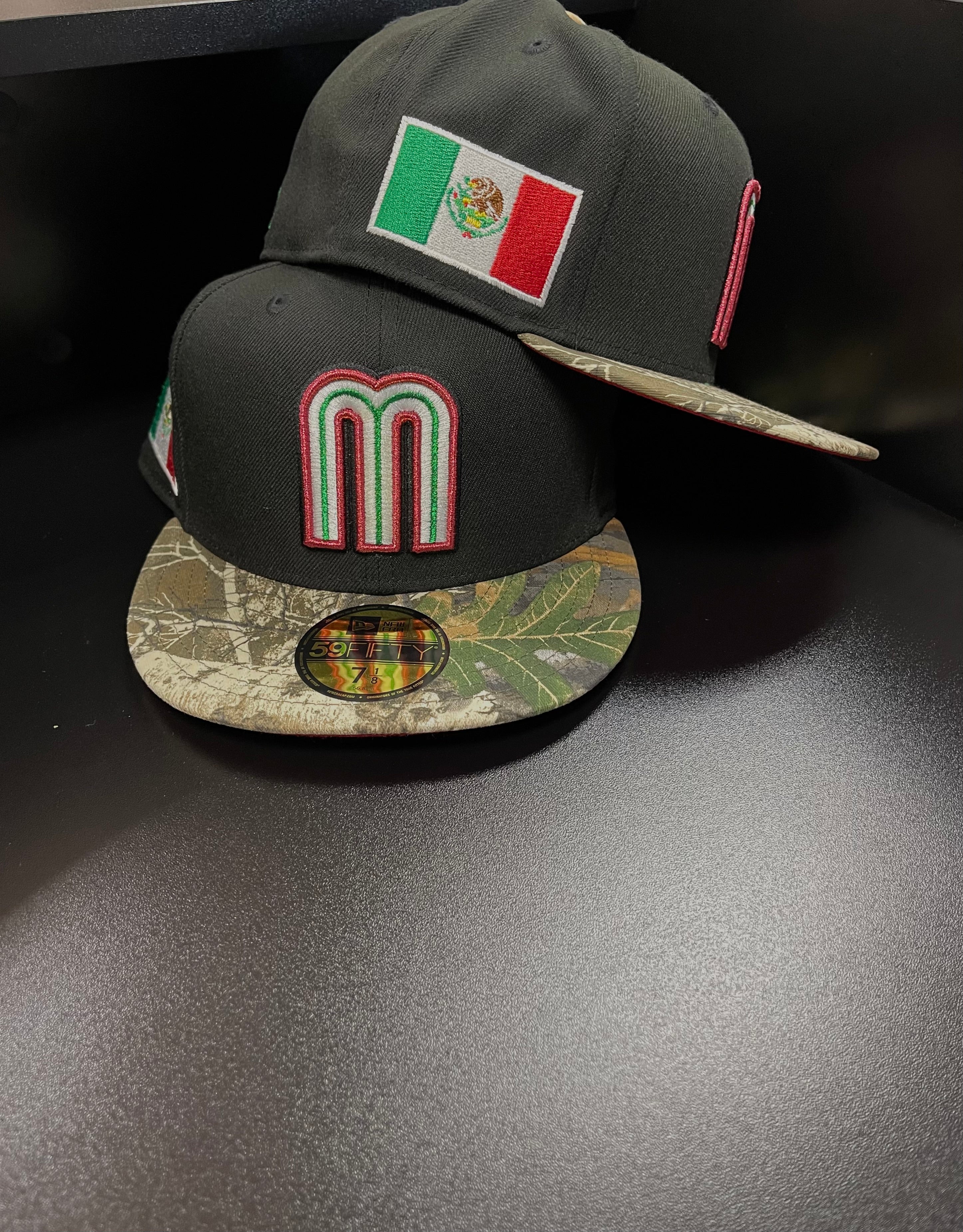Mexico camo fitted hat