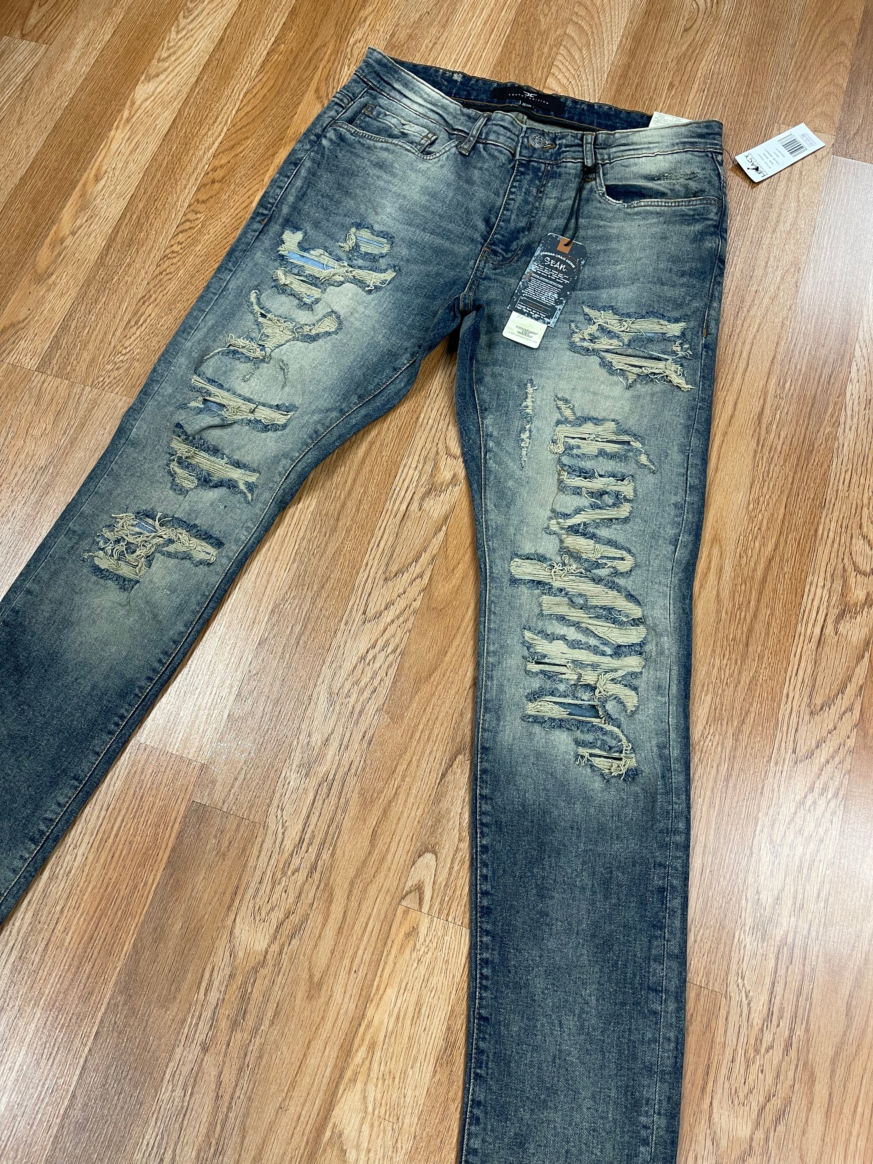 Jordan craig sean slim fit jeans desert wash