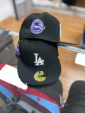 LA dodgers back 2 back champs fitted hat size 7