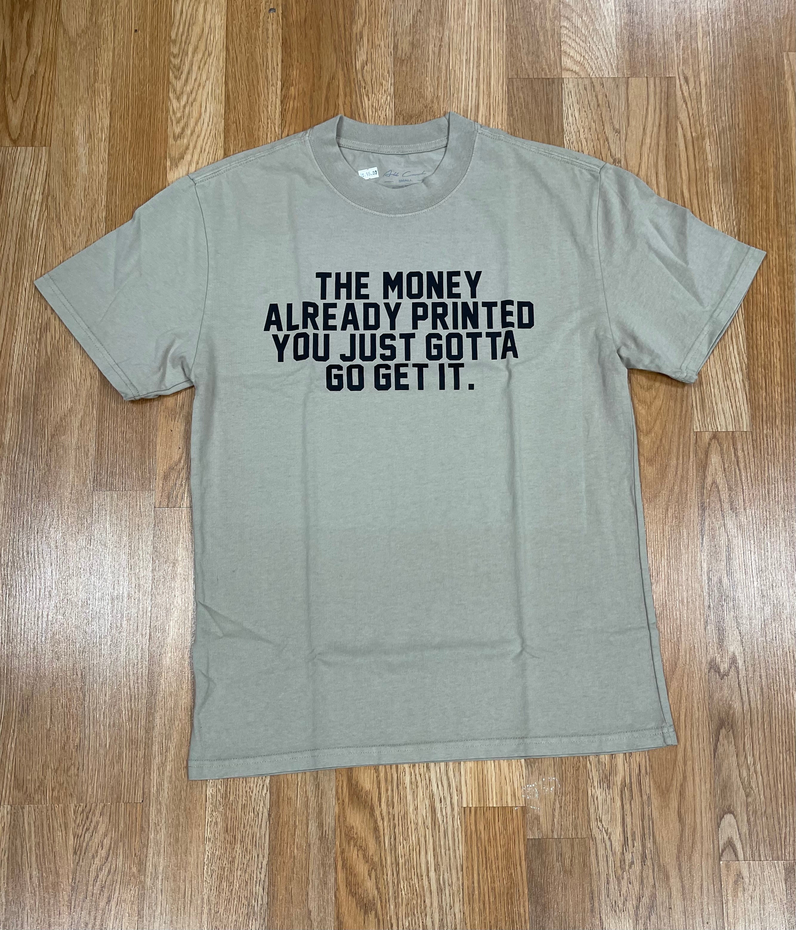All cash tan Tshirt