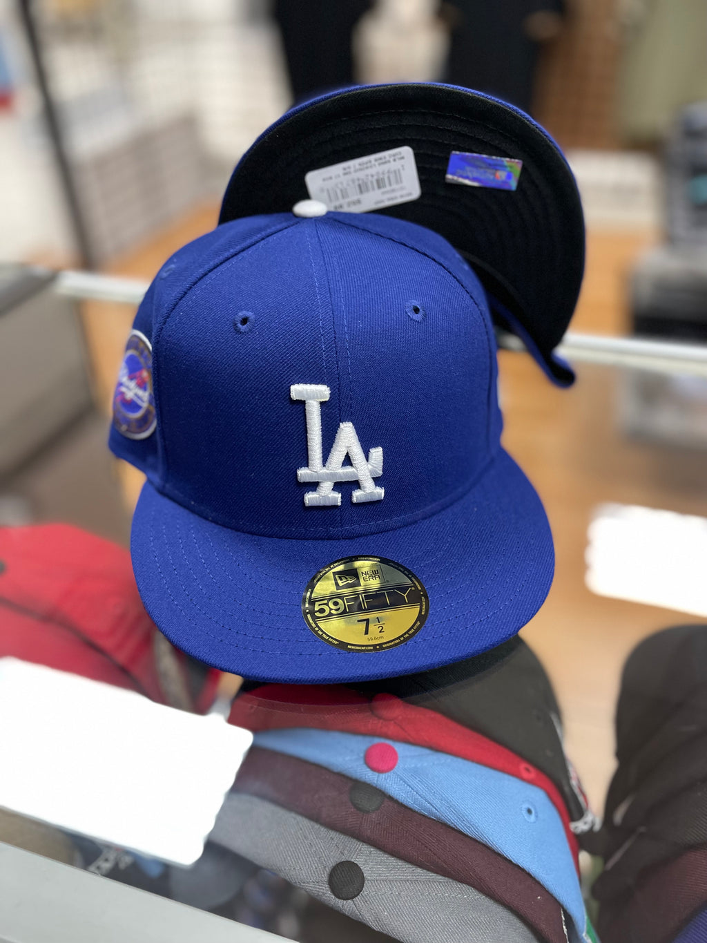 LA dodgers back 2 back ws champs hat