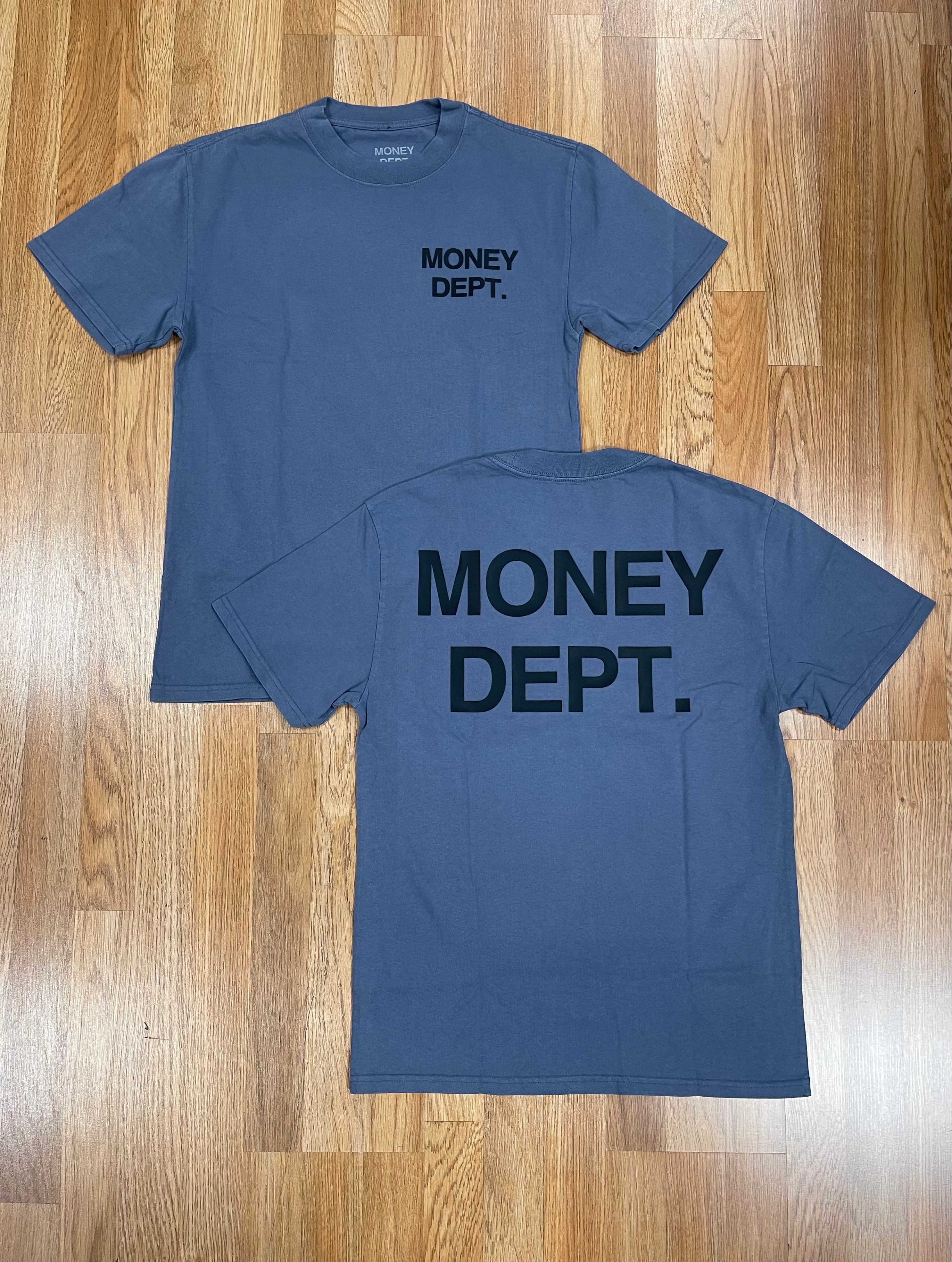 Money dept rubber logo tee