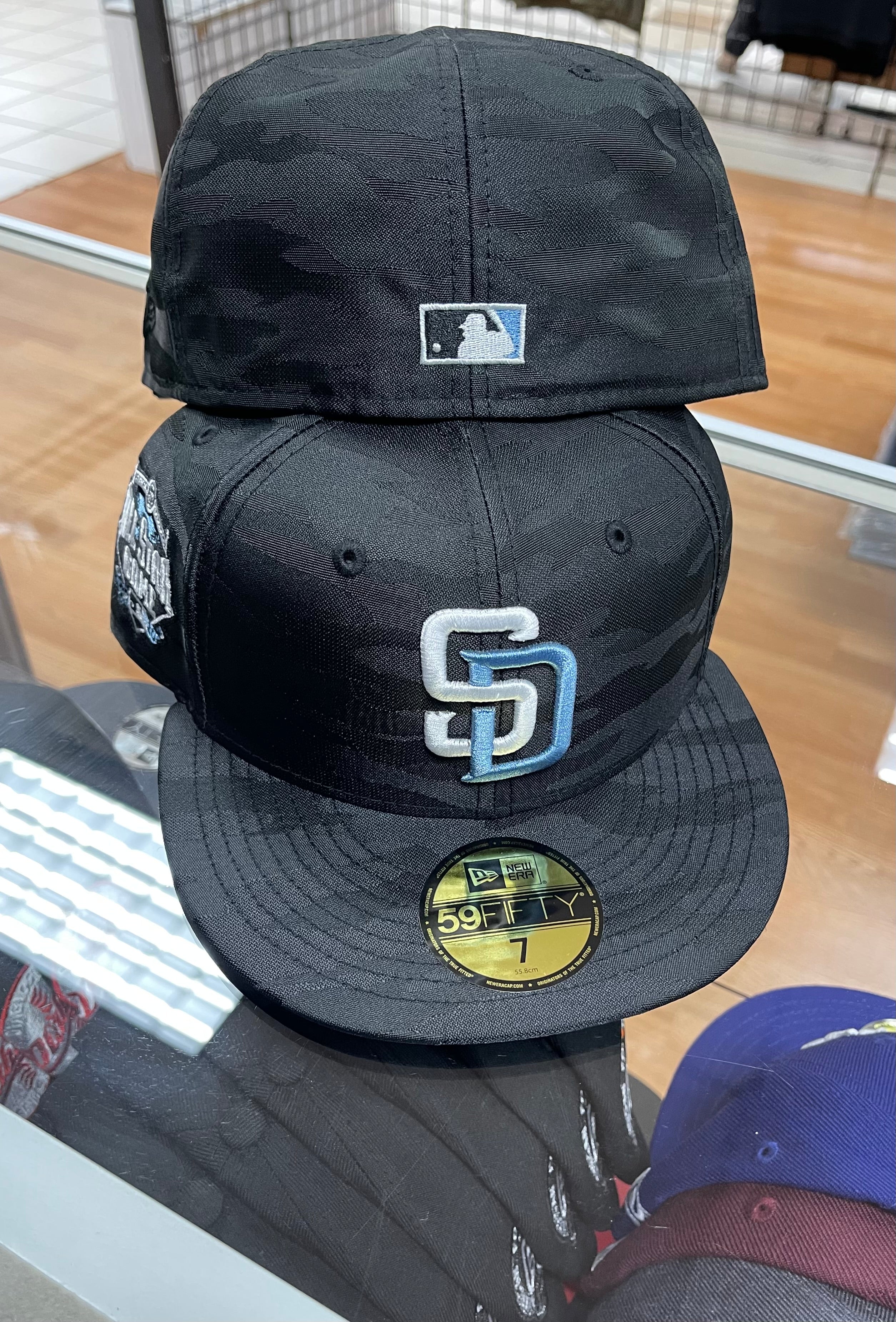 San Diego padres black camo hat