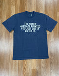 All cash tshirt blue