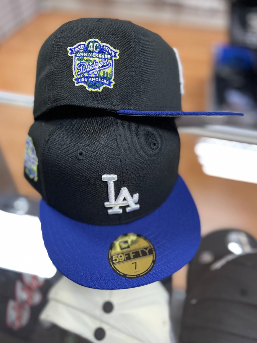 LA dodgers Hat w side patch