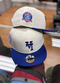 Upside down LA snapback