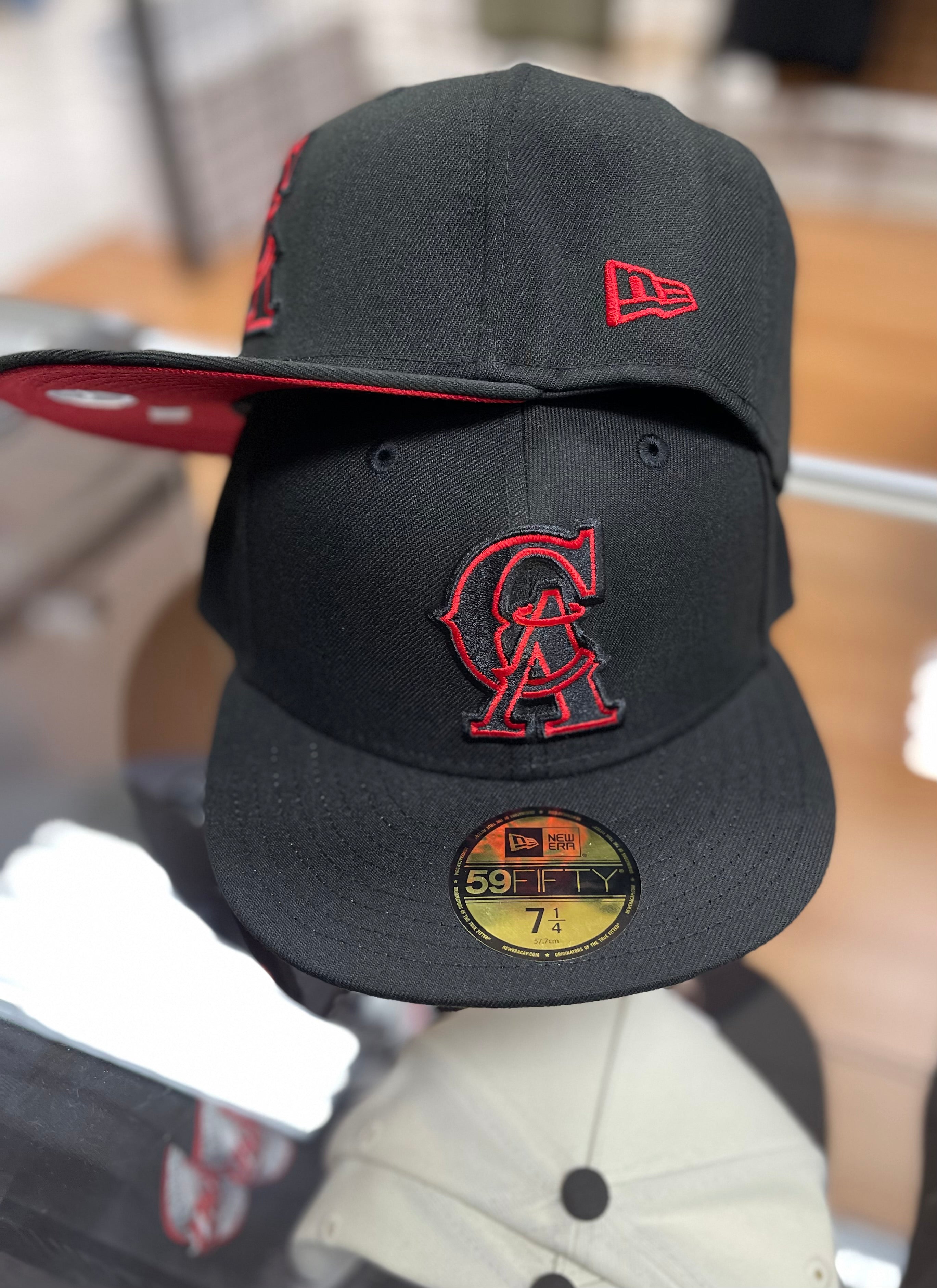 CA Angels blk/red