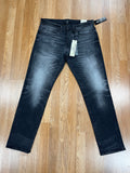 JC black shadow straight fit jean