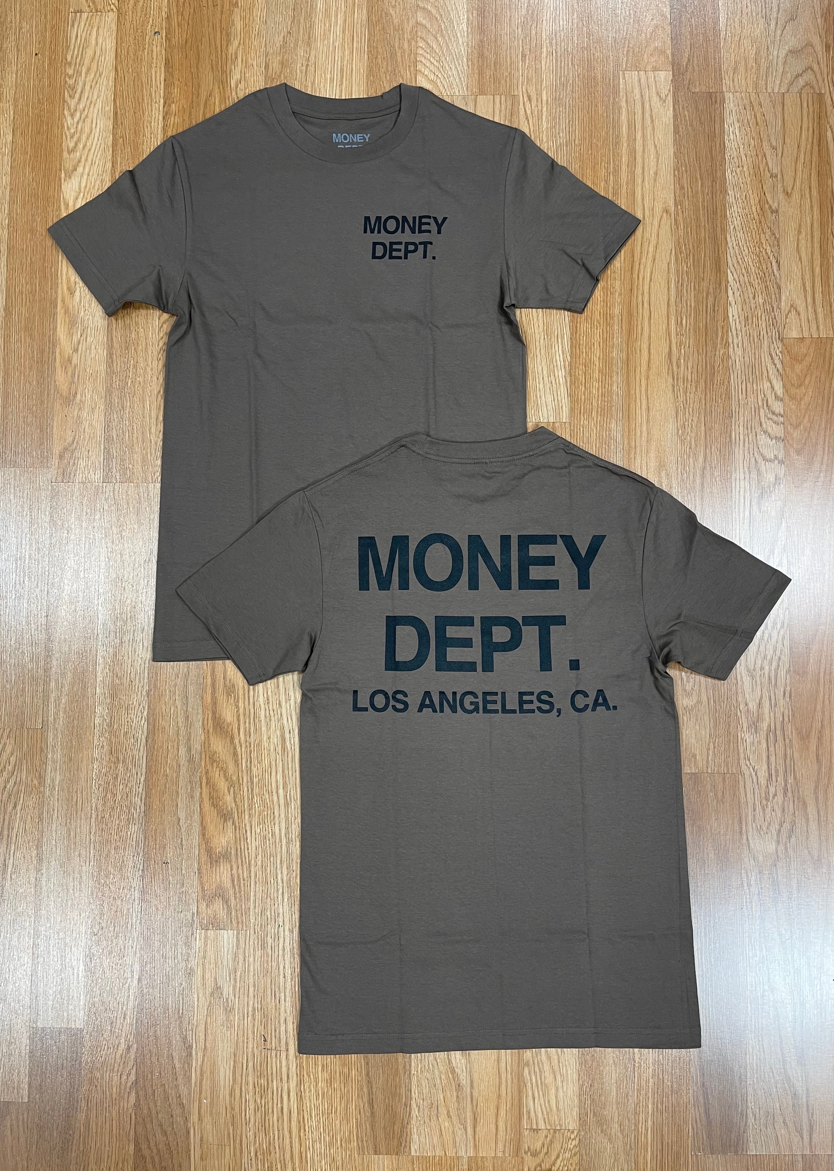 Money dept brown tee