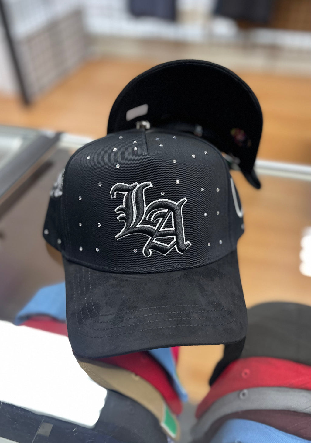 LA crystals la office hats