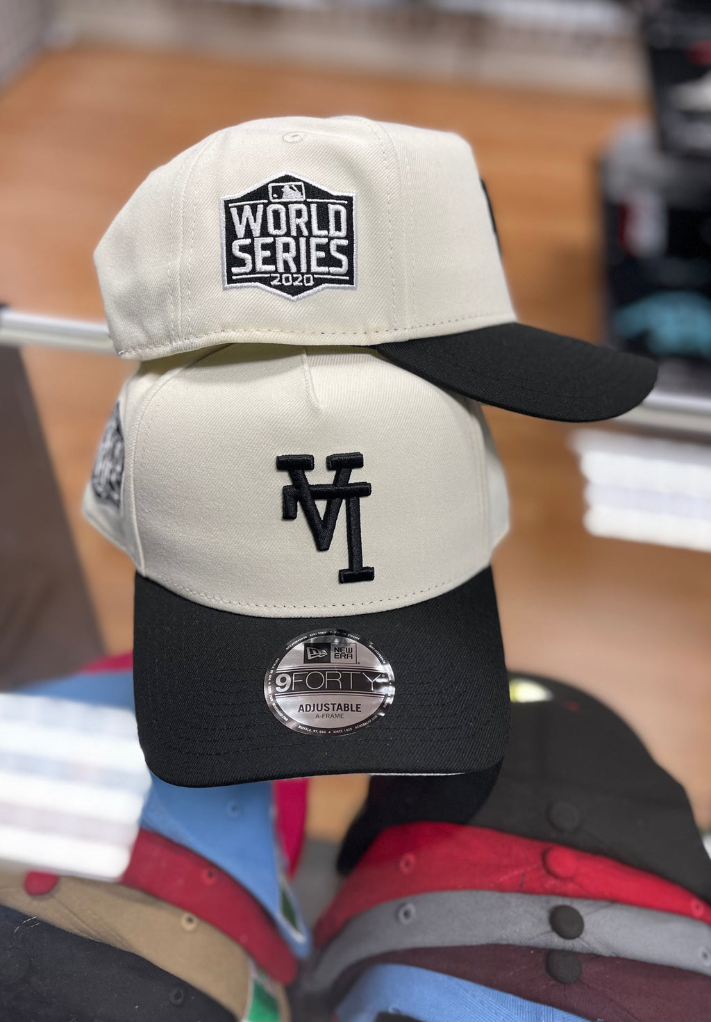 Upside down LA dodgers SnapBack