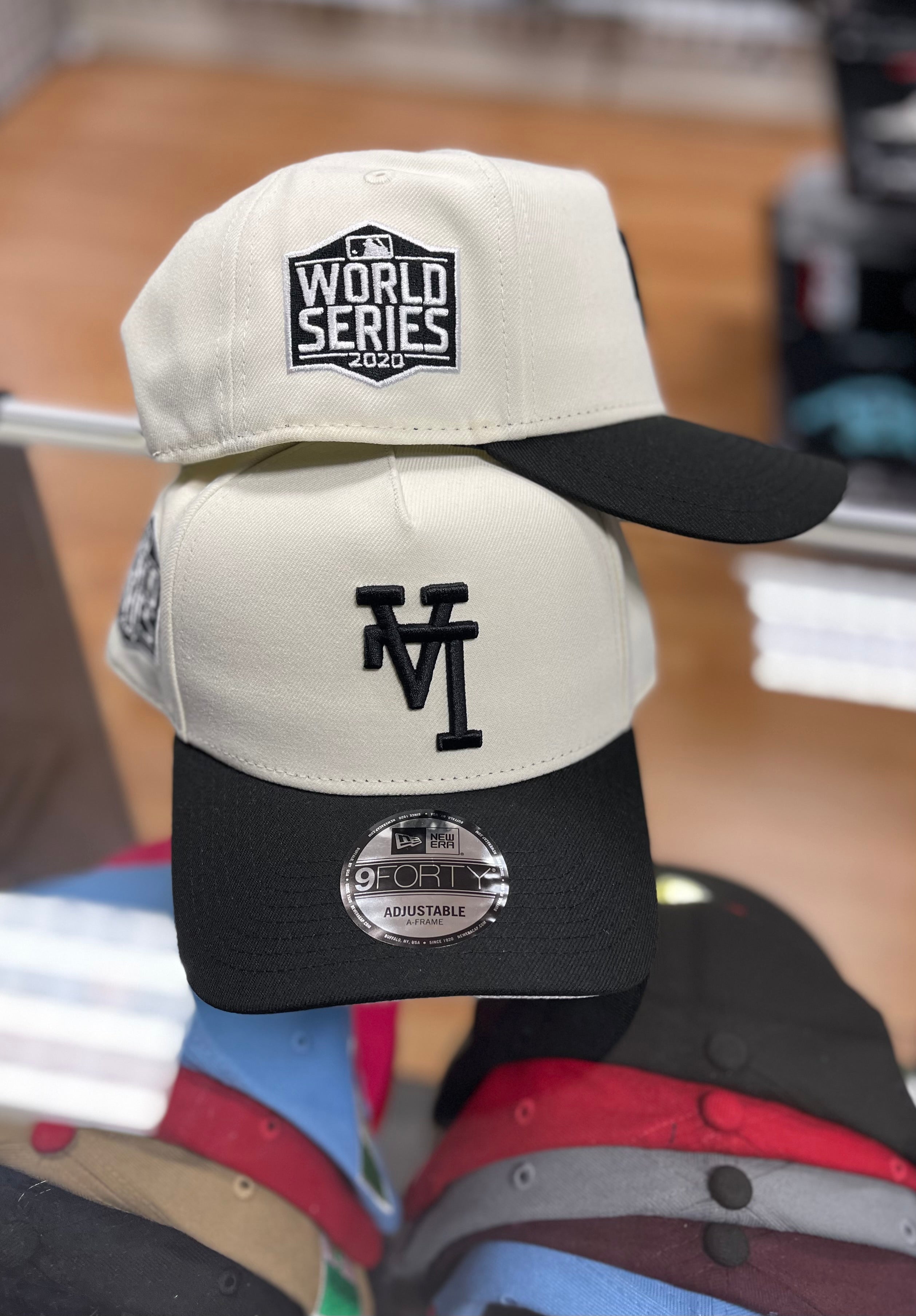 Upside down LA dodgers SnapBack