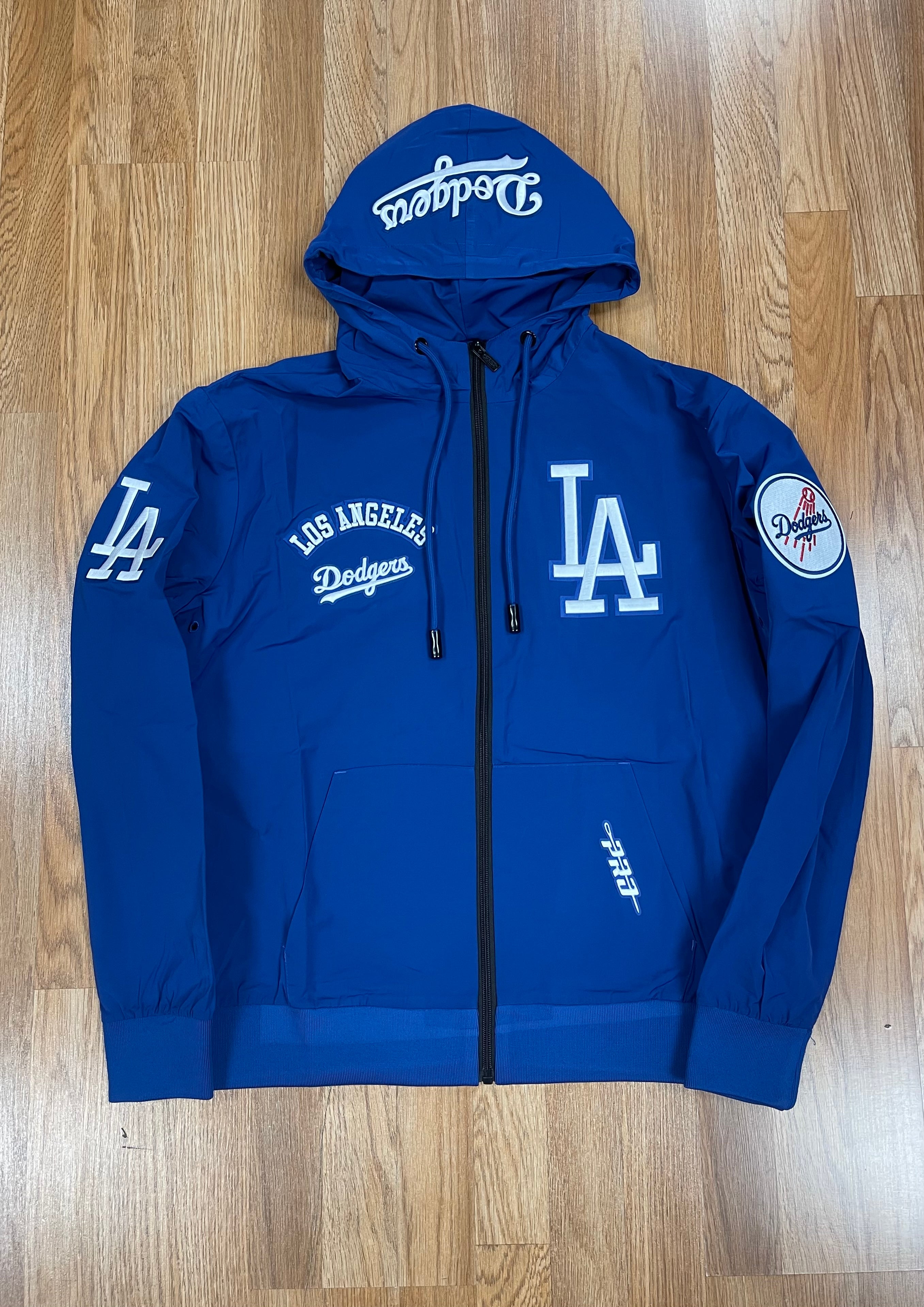 Dodgers windbreaker zip up hoodie XL