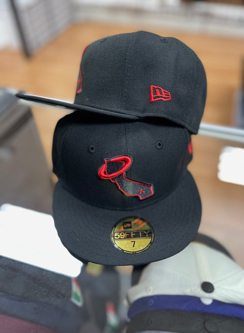 Angels Cali logo fitted hat