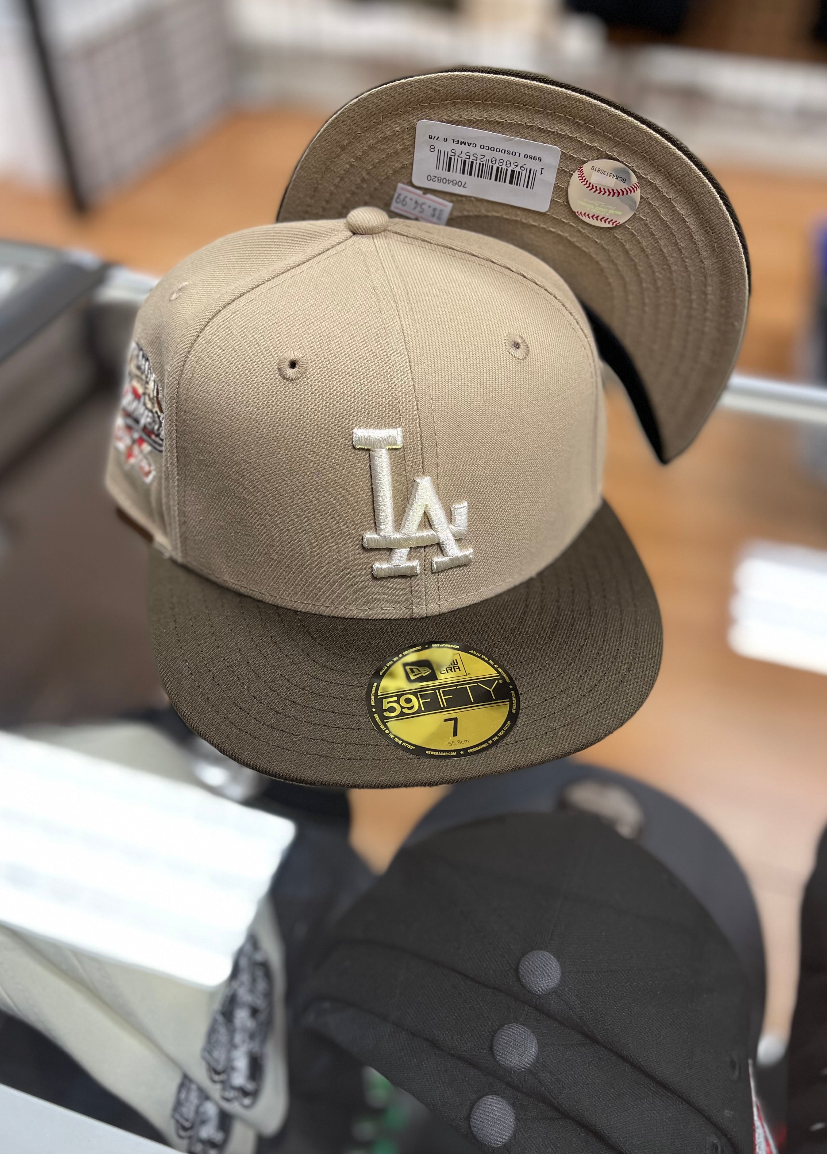 LA dodgers peanut butter color hat