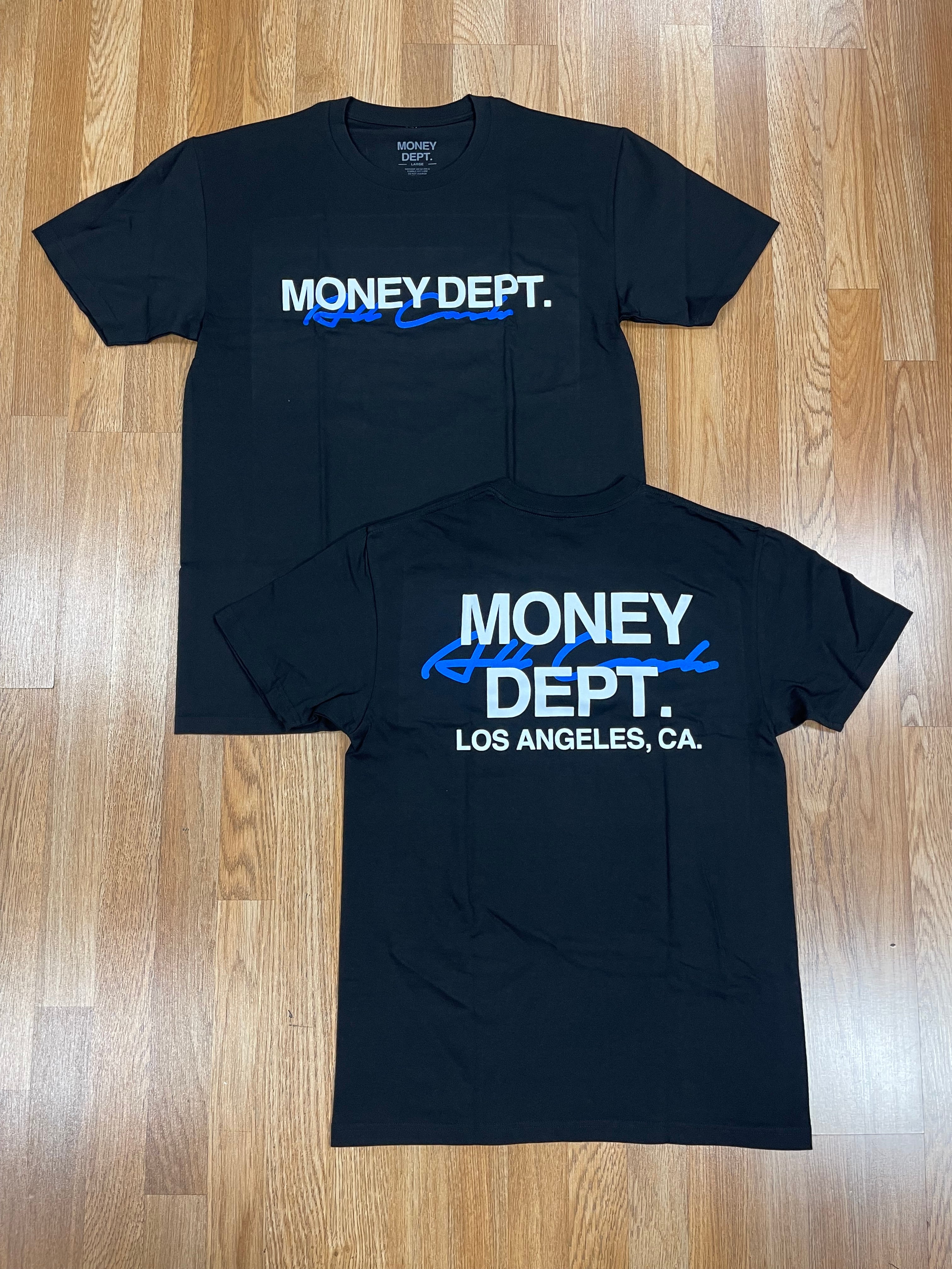 All cash x money dept tee blk/blue